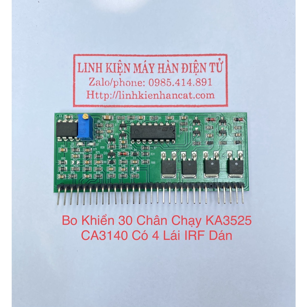 Bo Khiển 30 Chân Chạy KA3525 CA3140 Có 4 Lái IRF Dán