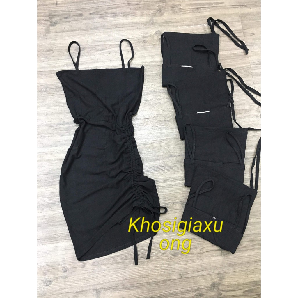 váy body 2 dây - váy body rút dây kiểu mới | BigBuy360 - bigbuy360.vn