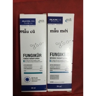 Thuốc trị nấm Fungikur cho chó mèo chuẩn hàng Health