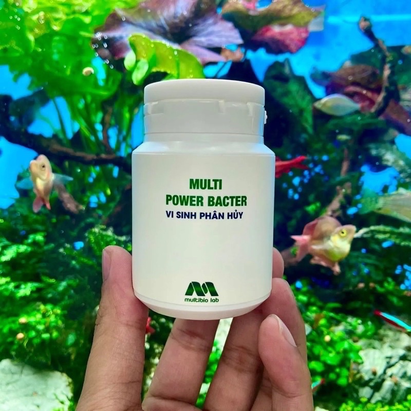 Multi Power Bacter - Vi sinh phân huỷ thức ăn thừa, chất thải bể cá