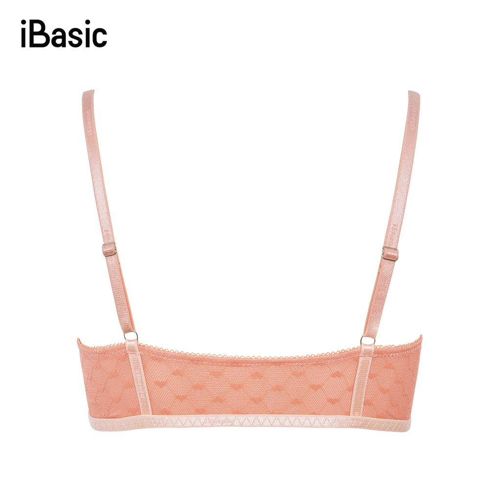 [Mã WABR1512 giảm 12% đơn 99K]Áo bralette satin iBasic BRAY043