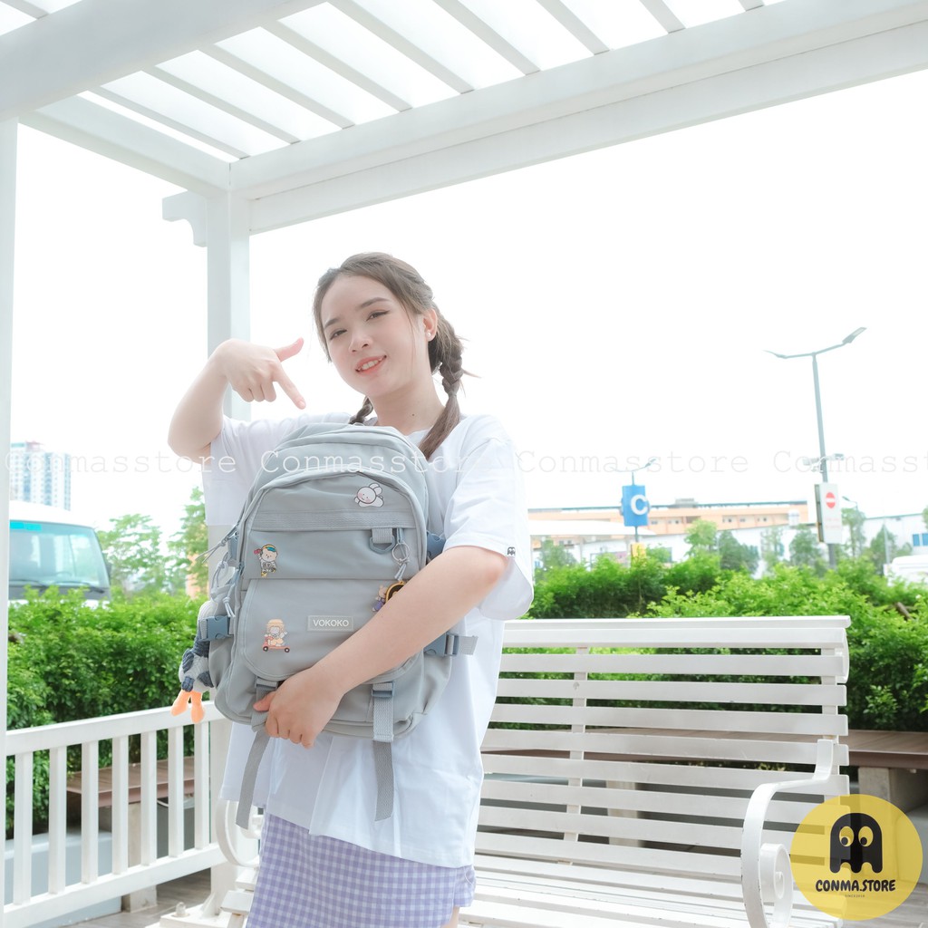 Balo Xanh Vokoko v2 siêu nhiều ngăn - Hot hit  HÀNG CÓ SẴN