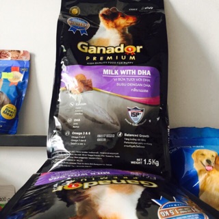 Combo thức ăn ganador pupy gói 400gr (10 gói)