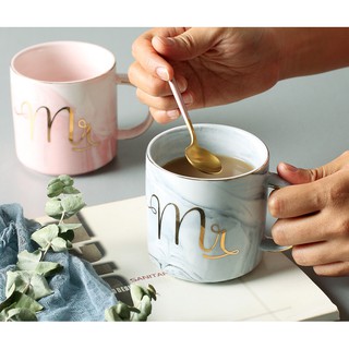 Cốc sứ MR & MRS