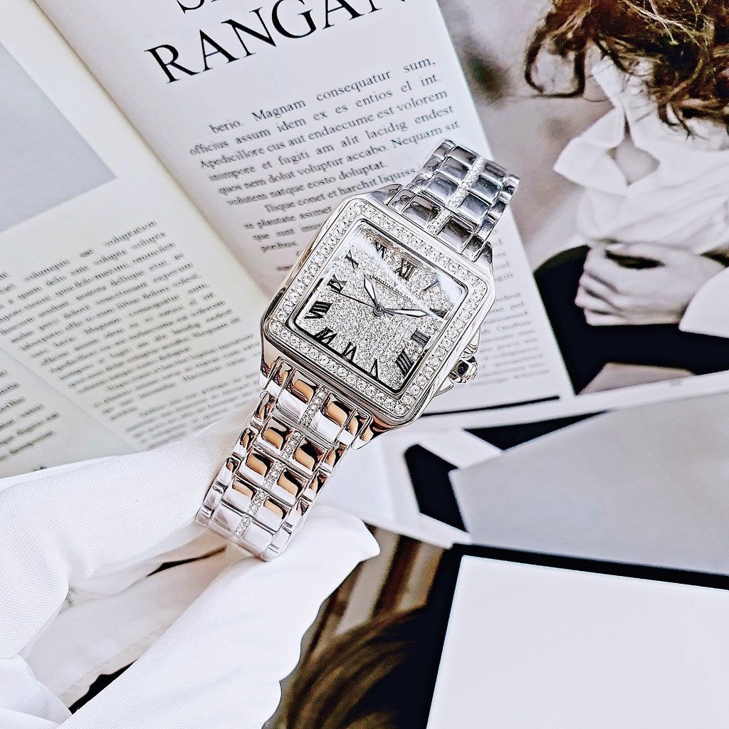 Đồng hồ nữ dây thép Christian Van Sant Splendeur Quartz Silver CV4620