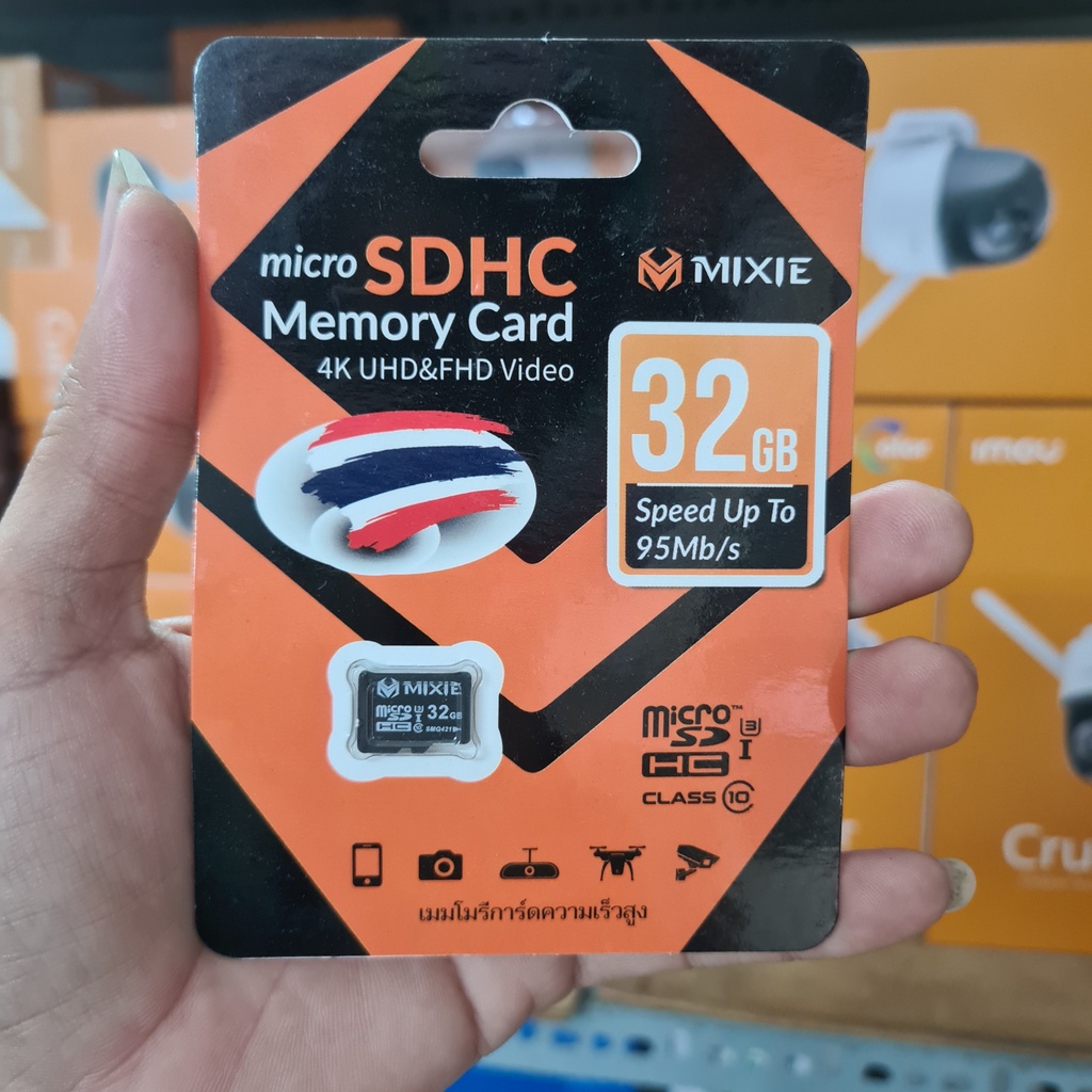 Thẻ nhớ MIXIE Micosd chuyên camera 32GB, Tốc độ đọc U3 cực nhanh, Tương thích với mọi thiết bị