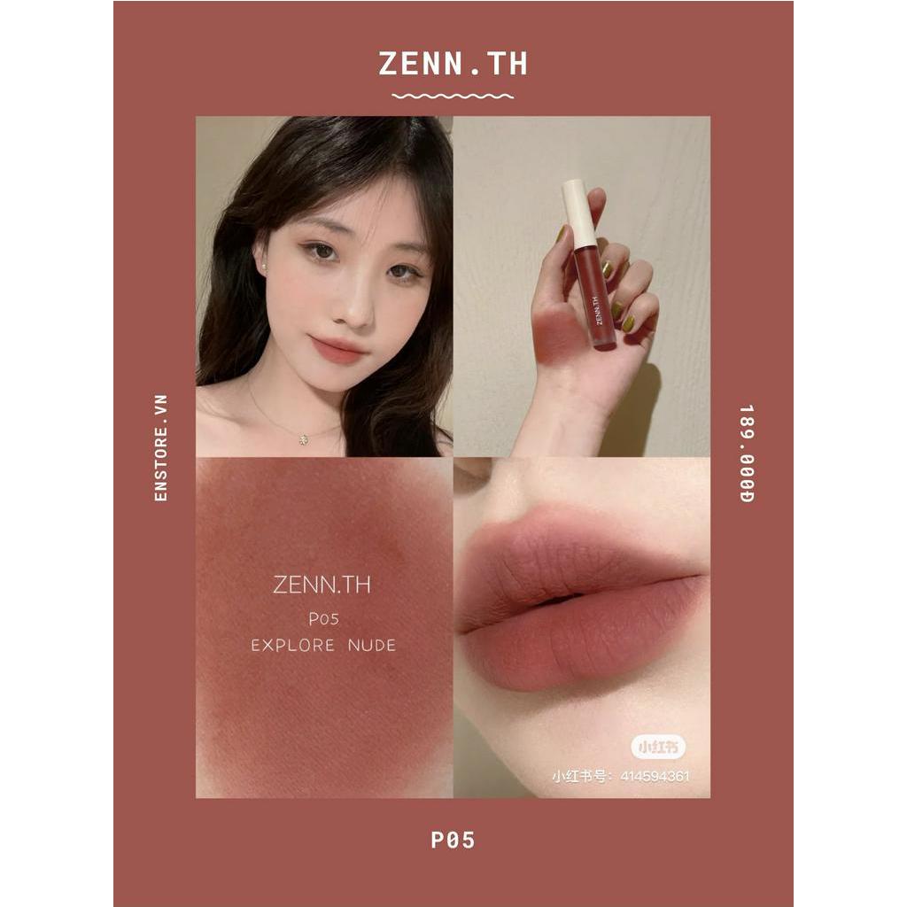 [ZENN.TH] Son kem lì Zenn.th More Than Matte Powder Lip Colour