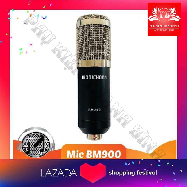Micro thu âm, karaoke livestream Woaichang BM-900