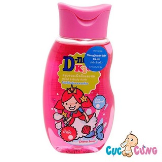 SỮA TẮM + GỘI TOÀN THÂN TRẺ EM D-NEE KIDS ( HỒNG ) - THÁI 200ML