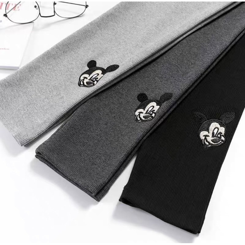 [XẢ KHO] QUẦN LEGGING LEN TĂM THÊU MICKEY | WebRaoVat - webraovat.net.vn