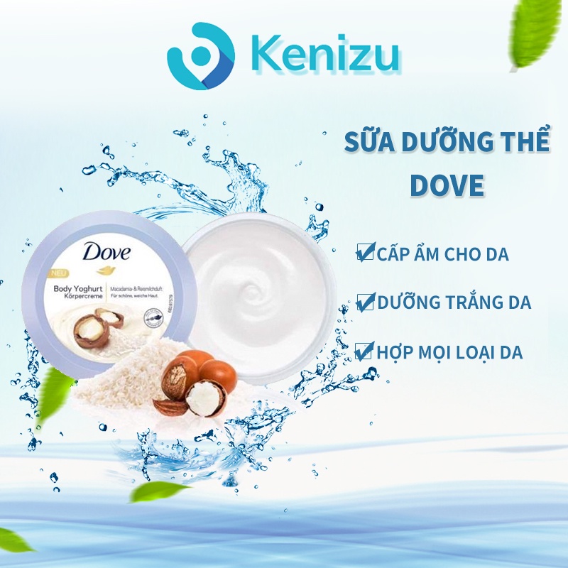 Kem dưỡng thể sữa chua DOVE YOGHURT bản Đức 250ml