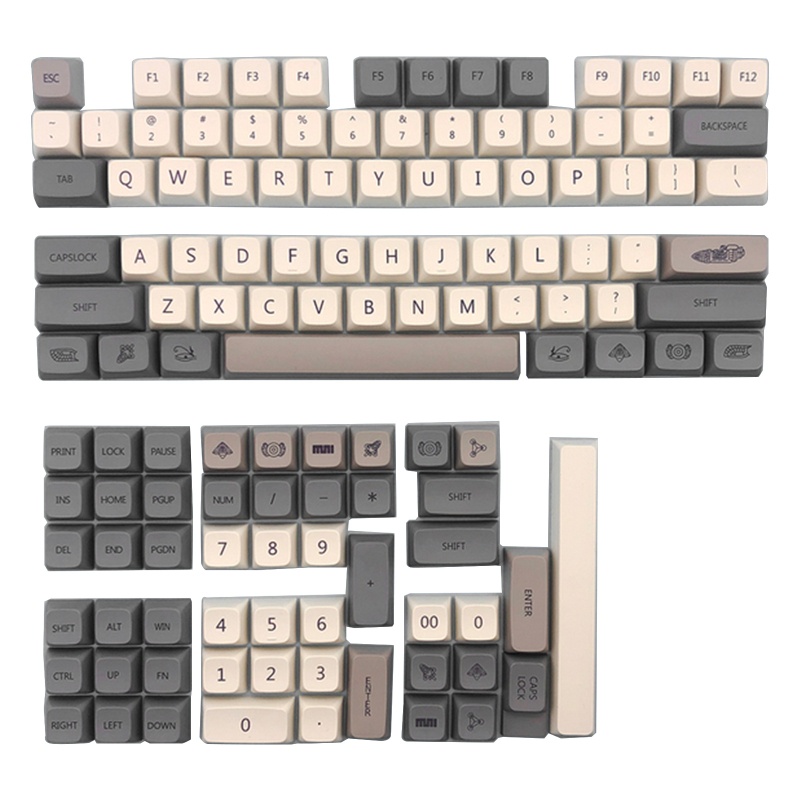 Nút Bàn Phím Thay Thế Cho Cherry MX GK61 64 84 96 La