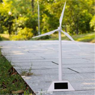 Educational Toy Students Kids Gift Science Exhibition DIY Assembly Desktop Decoration Solar Windmill