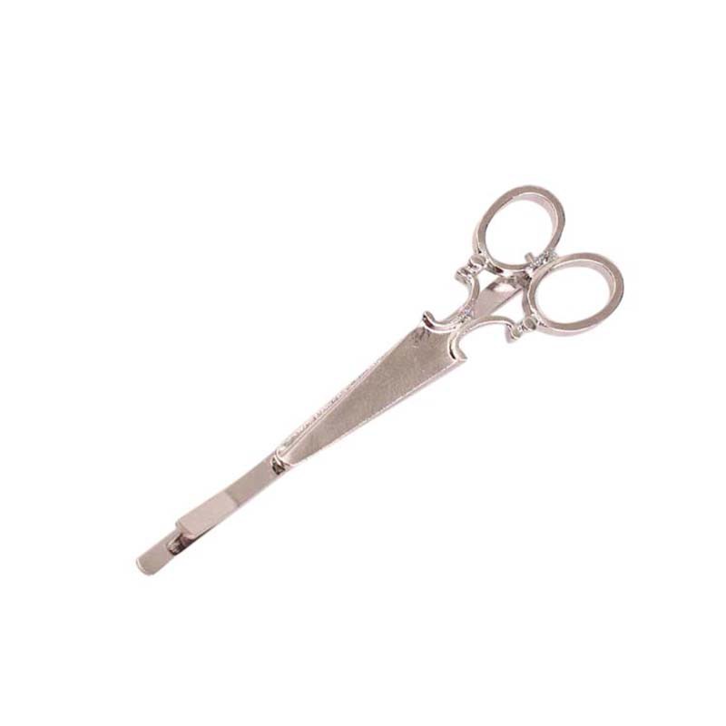 Kẹp tóc kim loại màu vàng / bạc phong cách Hàn Quốc