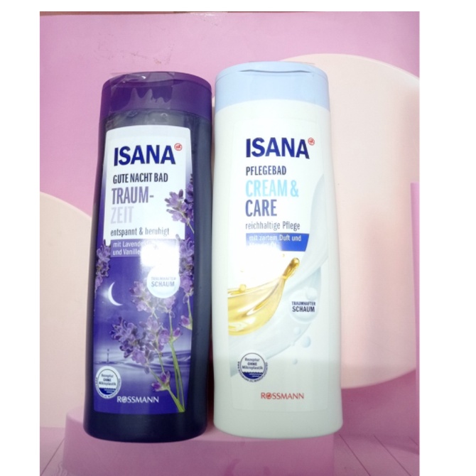 Sữa tắm nước hoa trắng da Isana Đức 750ml mùi siêu thơm cho da mềm mại - Shop Viloet