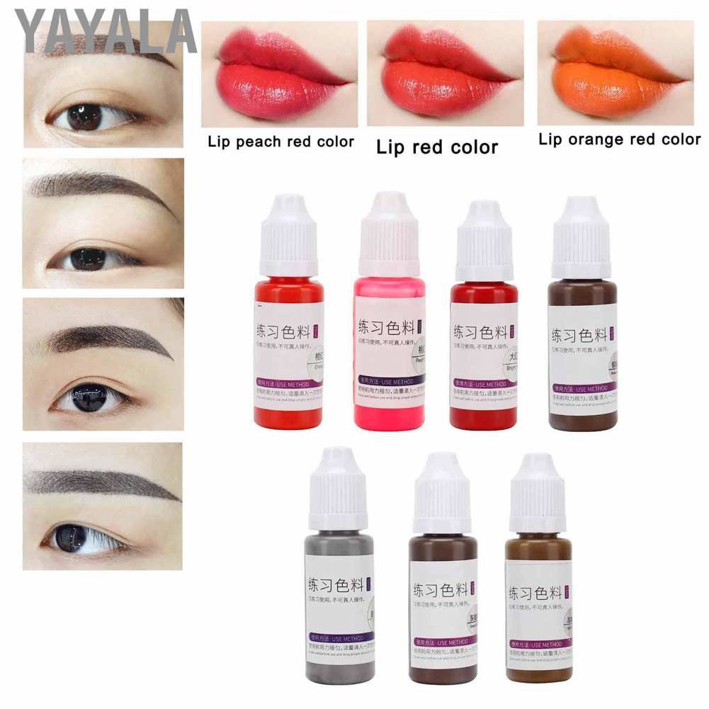 Mực Xăm Môi / Lông Mày Bán Vĩnh Viễn Yayala 15ml