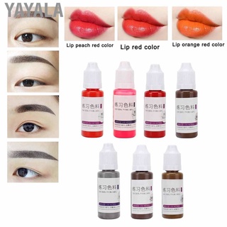 (Hàng Mới Về) Mực Xăm Môi / Lông Mày Bán Vĩnh Viễn Yayala 15ml