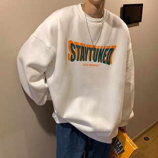 Tuí thơm Áo sweater nỉ cổ tròn dài tay nam nữ họa tiết HD02 QUAN03