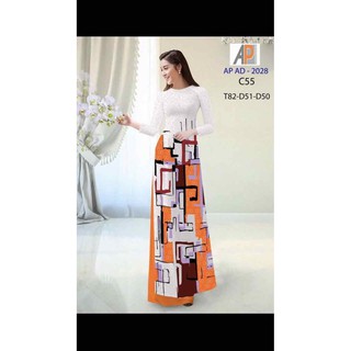 vải áo dài lập thể 