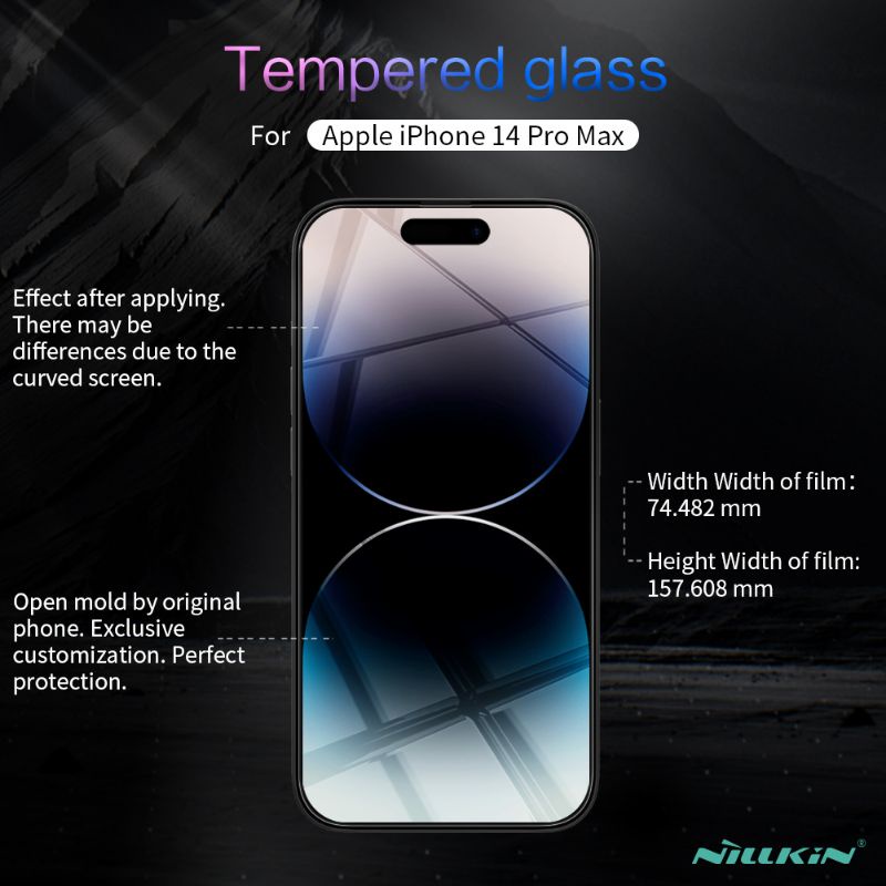 Dán Cường Lực Nillkin H+Pro Anti- Explosion I iPhone 11 12 13 14 Series