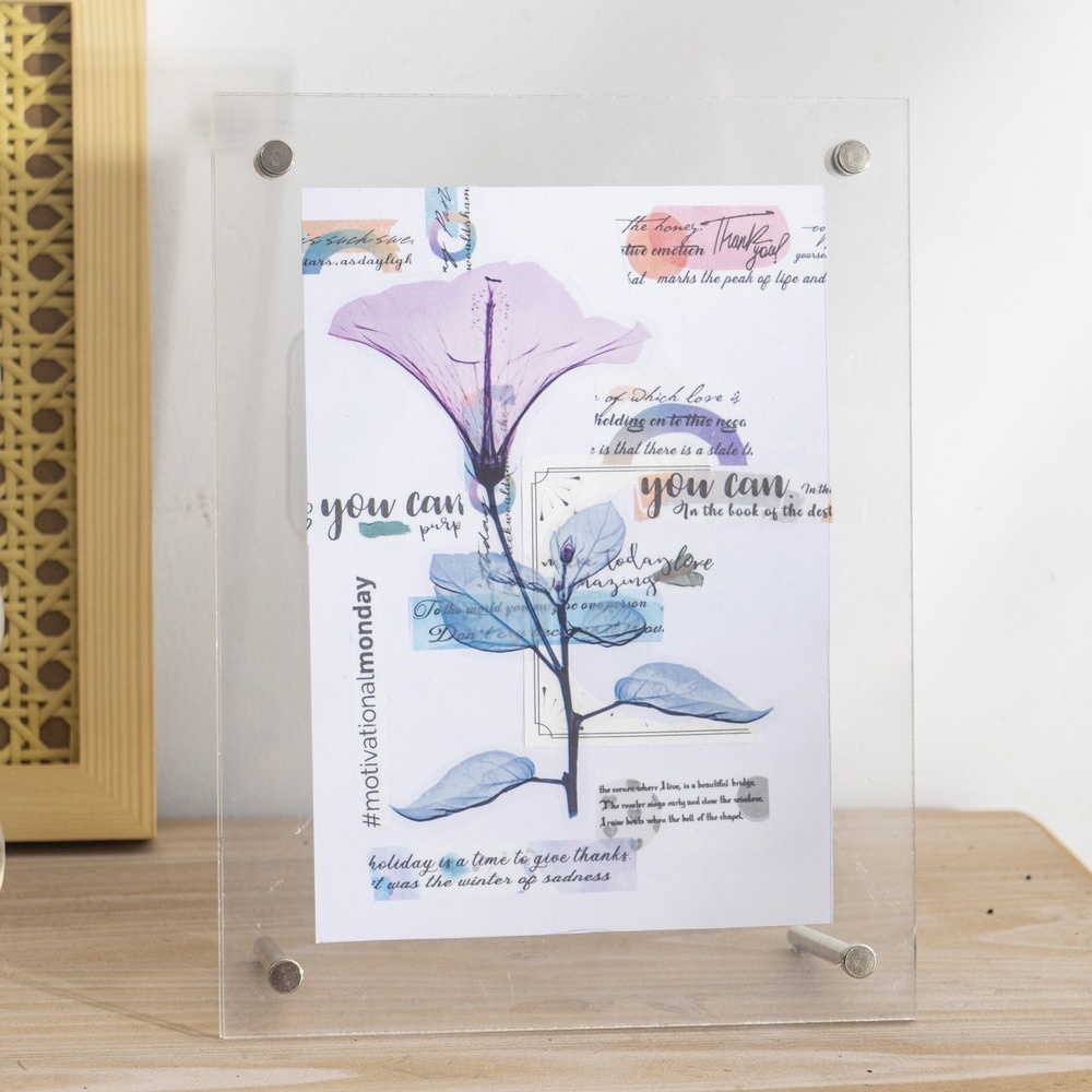 Set 30 Sticker Chữ Alphabt Trang Trí Sổ Tay DIY