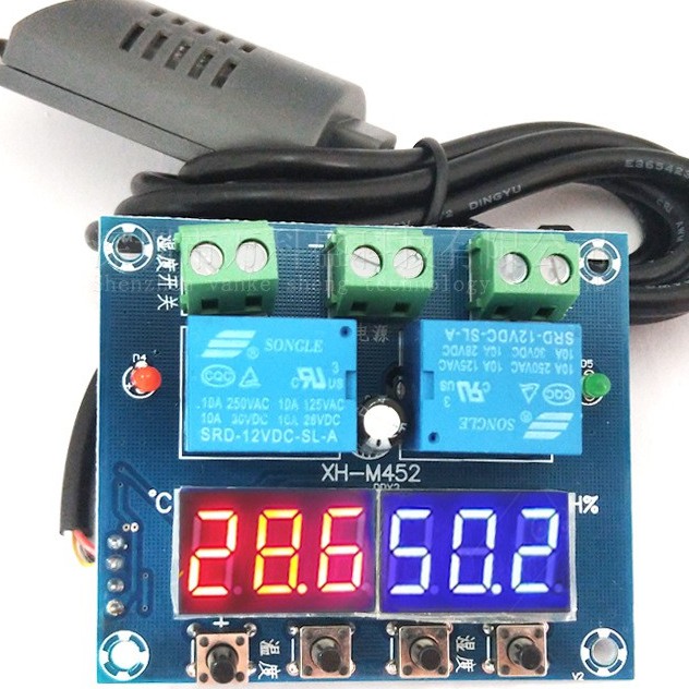 Mô-đun điều khiển nhiệt độ và độ ẩm XH-M452 dùng cho lò ấp trứng