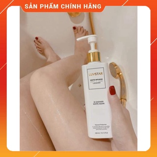 Sữa tắm ủ trắng da luvstar body tone up creamm