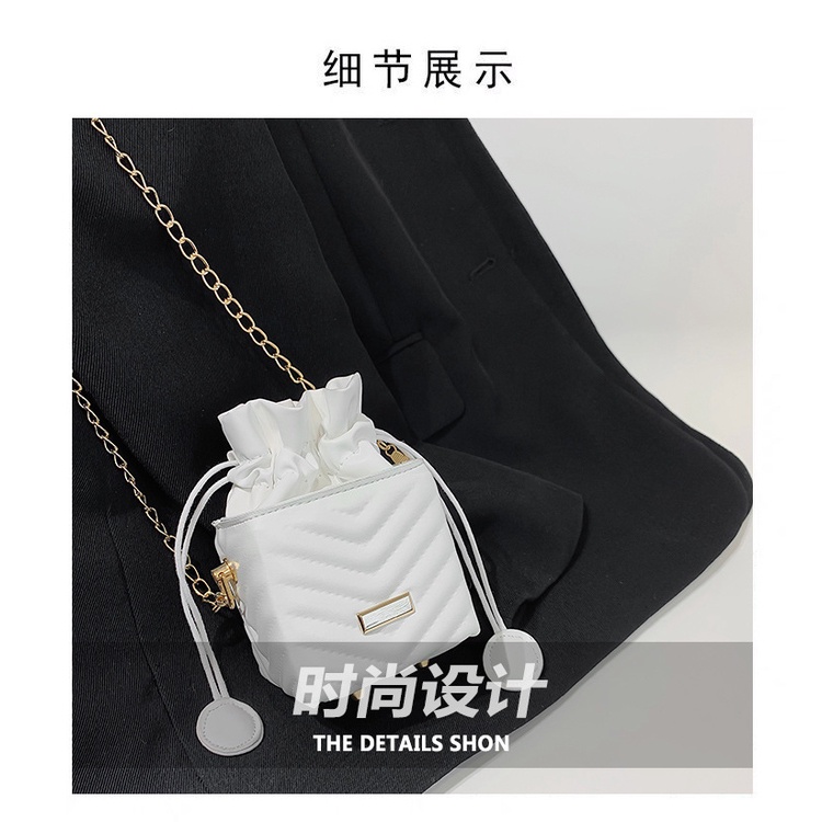 Túi Xách Bucket Cỡ Lớn Đính Đá Thời Trang Mùa Hè Cho Nữ