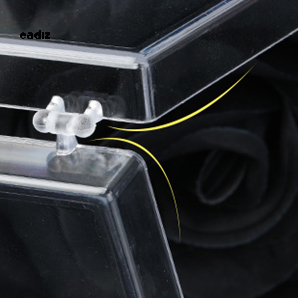 Hộp Đựng Móng Tay Giả Trong Suốt Chuyên Dụng Cho Salon