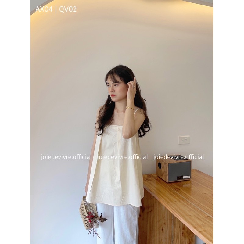 Set bộ áo hai dây + quần đũi đi biển