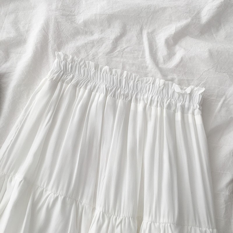 (Có Sẵn) Chân váy xòe dài - xếp ly 3 tầng style Hàn Quốc (video tự quay) | BigBuy360 - bigbuy360.vn