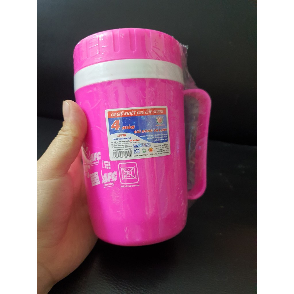 [Xả lỗ] Bình giữ nhiệt, ca đựng nước lạnh dùng tiện lợi cho ngày hè oi ả