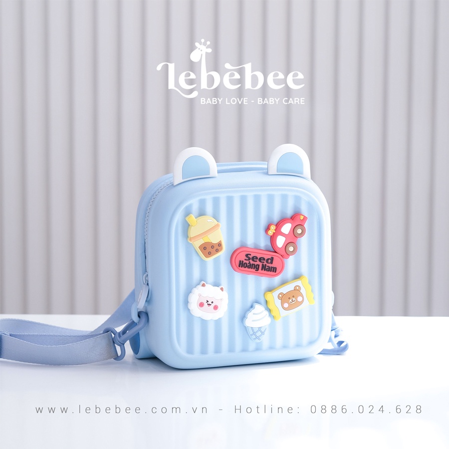 Balo vuông tai thỏ KOOOL họa tiết hoạt hình dễ thương cho bé – Lebebee