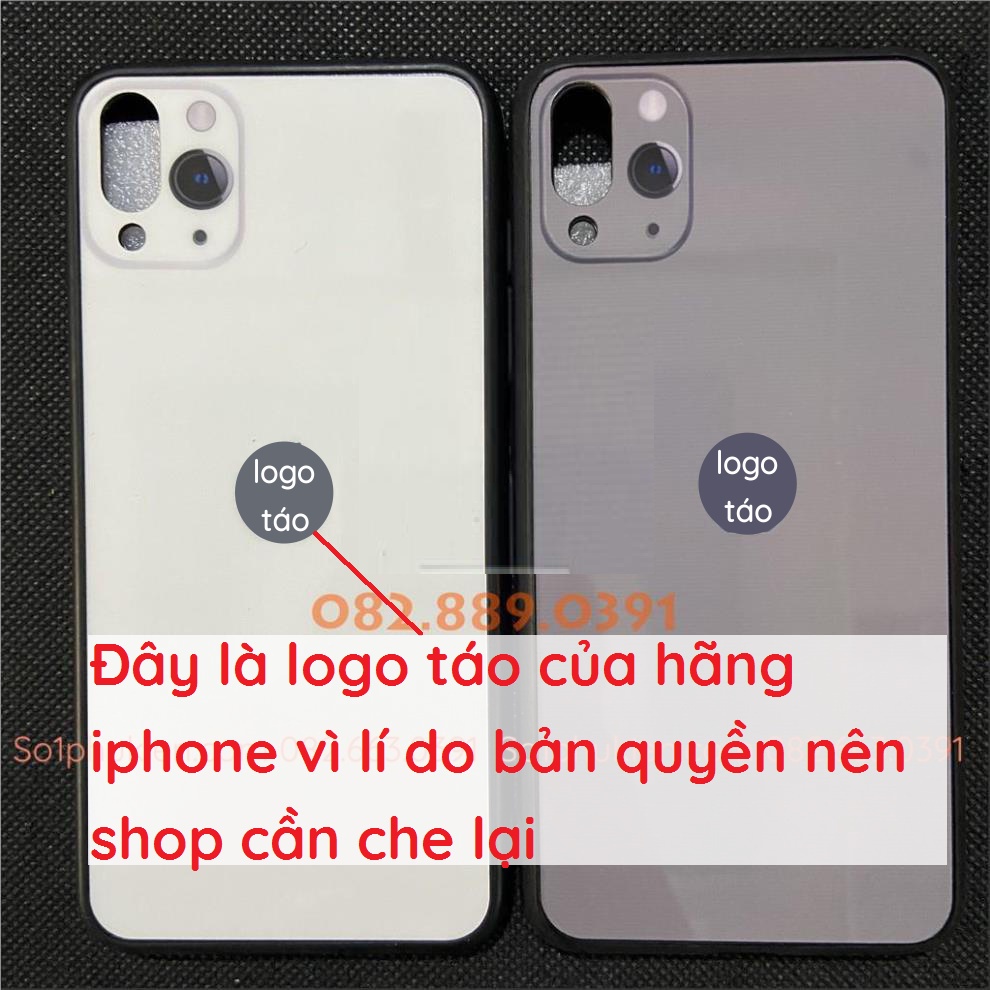 Ốp lưng giả kiểu giống i.p.h.o.n.e 11 cho Huawei Nova 3i Honor Play Nova 3e Y7pro 2019 mặt lưng ép kính chống bể
