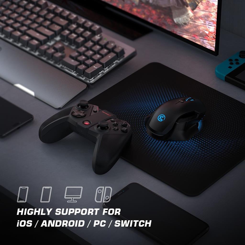 Tay Cầm Chơi Game Bluetooth Gamesir G4 Pro 2.4ghz Cho Nintendo Switch Apple Arcade Và Mfi Game Xbox Cloud -4425