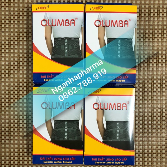 Đai Cột Sống, Thắt Lưng Cao Cấp Olumba