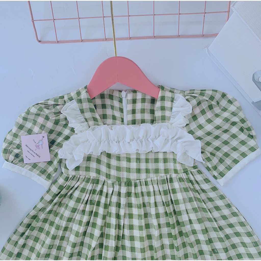 Đầm Bé gái  BABYSTORE88 - Váy Bé Gái - Đầm Công Chúa Hàng Thiết Kế VNXK v70