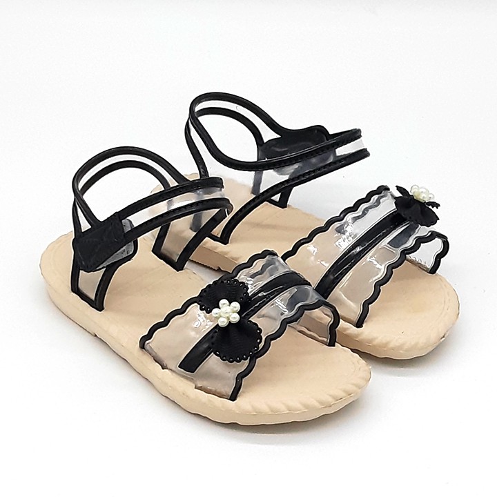 Sandal trẻ em quai pvc có quai hậu kết nơ xinh xắn thời trang VYS TA6701 (Nhiều màu)