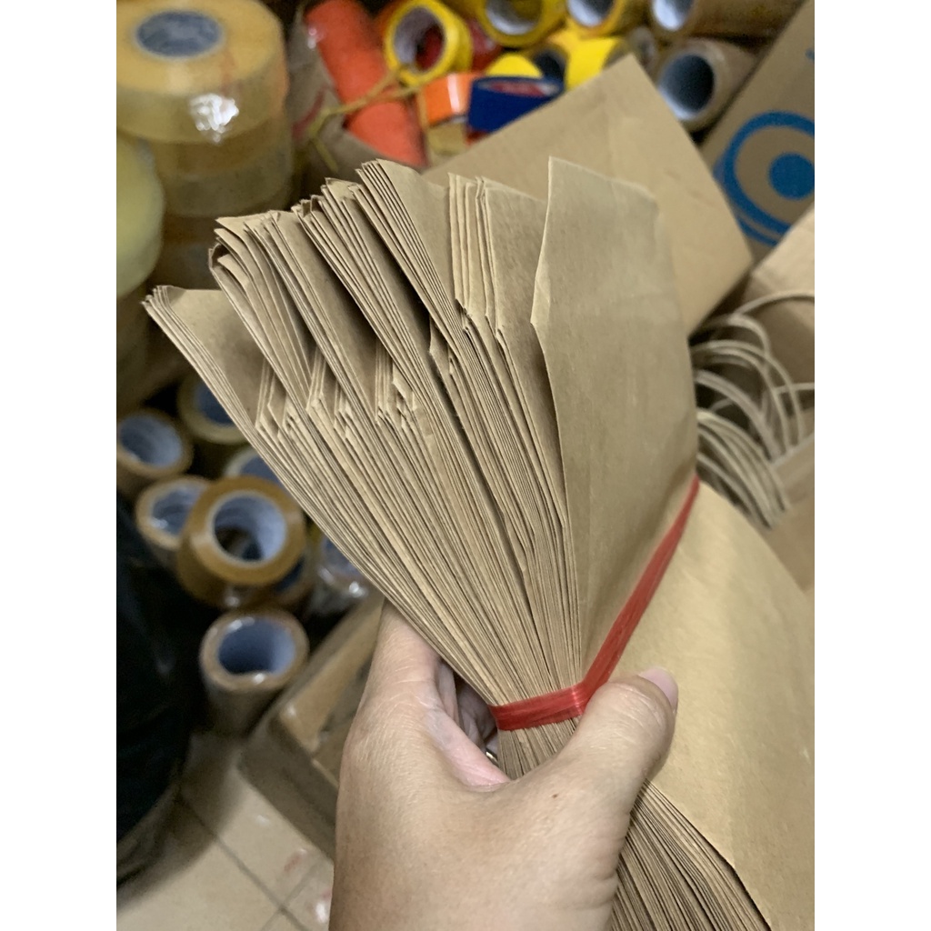 Q12 - Túi Giấy Xi Măng Kraft Không Quai