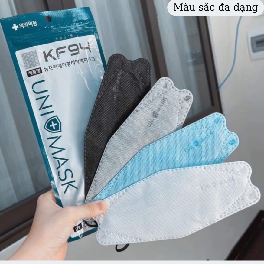 Khẩu trang KF94 4 Lớp UNI MASK Chống Bụi Mịn Và Kháng Khuẩn Hàng Cao Cấp UNI101 .