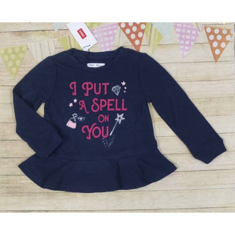 Áo nỉ bé gái Canifa