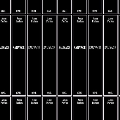 Tem Dán Nước Hoa - Dior Sauvage Amus Parfume - 85 tem