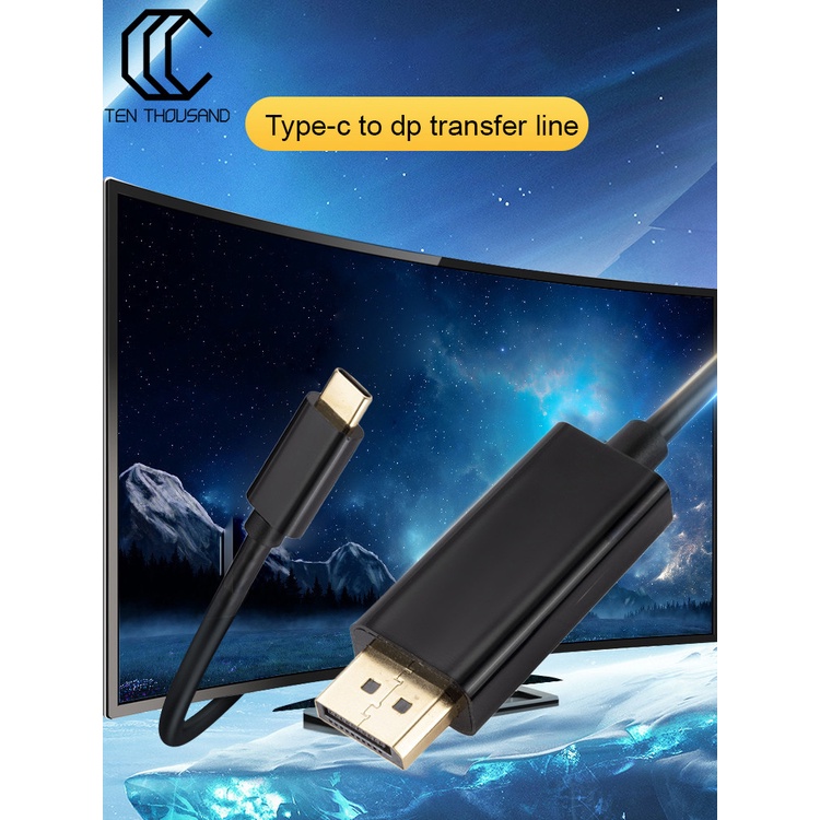 Dây Cáp Chuyển Đổi Usb-C Sang Dp 1.8m Cho Máy Tính | BigBuy360 - bigbuy360.vn