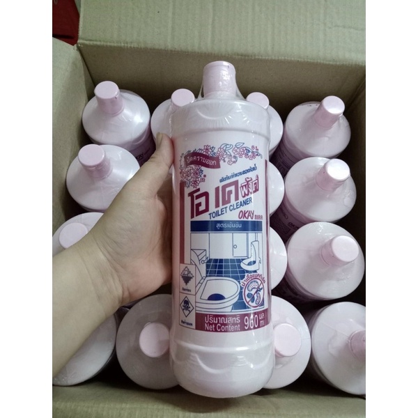 [HCM] Nước Tẩy Rửa Toilet Okay Thái Lan 960ml