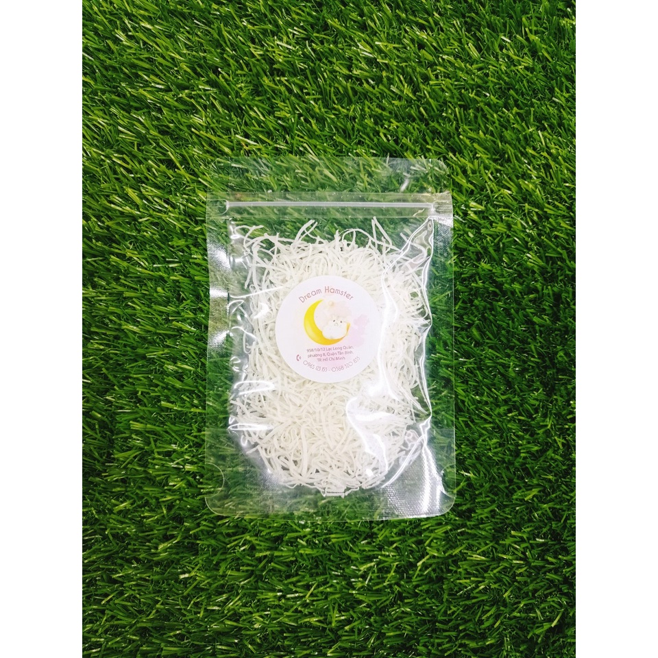 Dừa sợi sấy cho hamster và động vật nhỏ khác