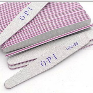 Dũa móng tay OPI hình thoi (1 chiếc) - đồ nail giá rẻ