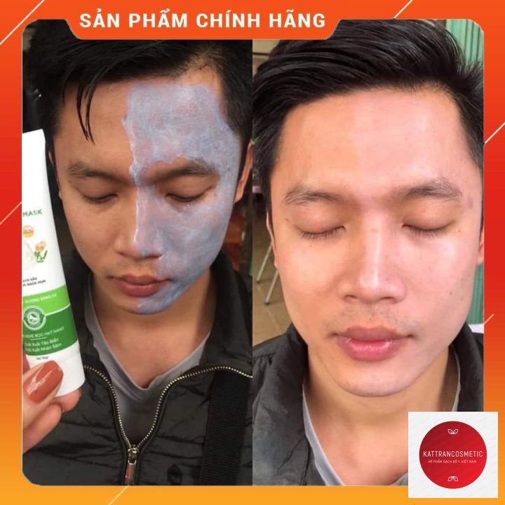 Mặt Nạ Thải Độc 𝐒𝐈𝐄̂𝐔 𝐇𝐎𝐓 BioCos Detox Whitening Mask, Sạch Da, Sáng Da, Ngừa Mụn, Kích Thích Sản Sinh Collagen và Elas