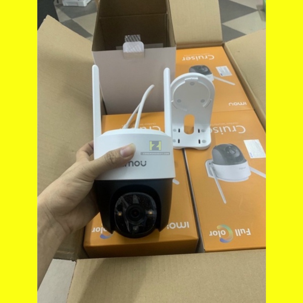 [Mã ELHAMS5 giảm 6% đơn 300K] camera wifi imou chống nước ngoài trời xoay 360 quay đêm có màu