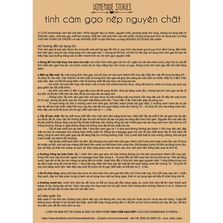 [500g] Tinh cám gạo nguyên chất