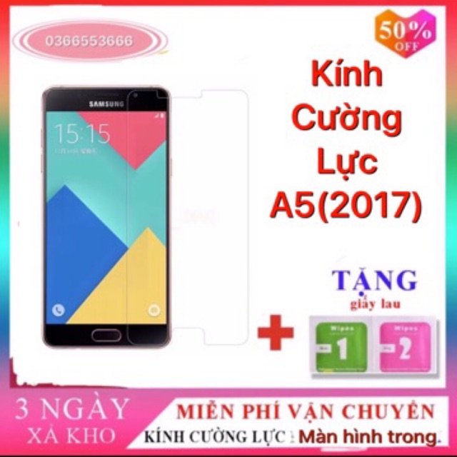Kính cường lực samsung galaxy A5(2017)